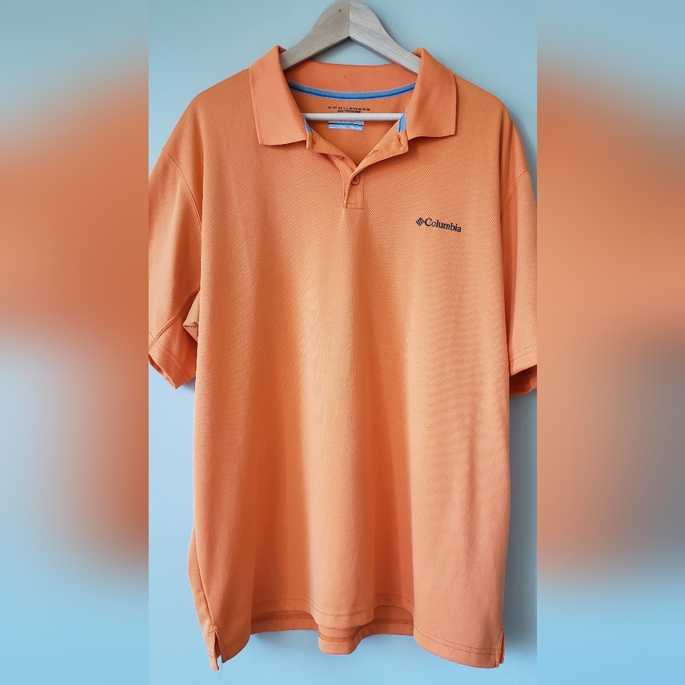 Columbia Omni-Shade Orange Polo - XXL